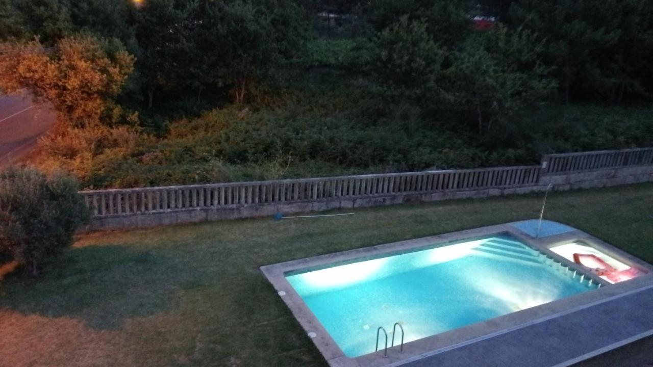 Atico A 3 Km De Sanxenxo Con Piscina Y Garajeアパートメント エクステリア 写真